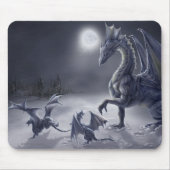 Schnee-Tag Mousepad (Vorne)