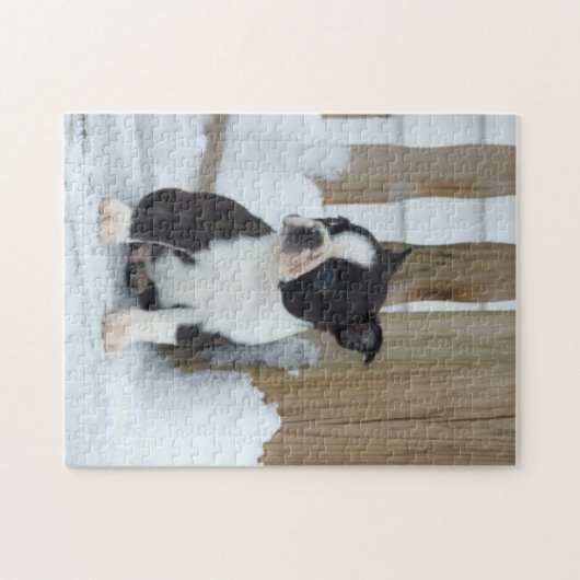 Schnee-Tag Puzzle (Horizontal)