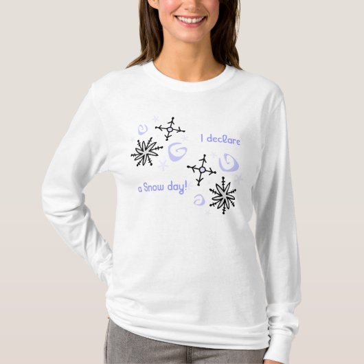 SCHNEE-TAG T-Shirt (Vorderseite)