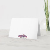 Schnee-Tageskarte Feiertagskarte (Rückseite)