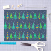 Schnee Tannen Tissue-Papier Seidenpapier (Handwerk)
