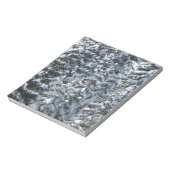 Schnee Tannenbaum Textur Notizblock (Rotiert)