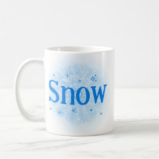 Schnee-Themed Winter Keramik Custom Coffee Tasse