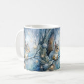 Schnee-Tier-Kaffeetasse Kaffeetasse (Vorderseite Links)