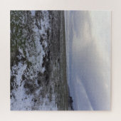 Schnee über das Puzzle der Bucht (Horizontal)