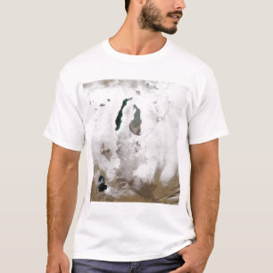 Schnee um das Aral-Meer T-Shirt