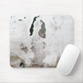 Schnee um das Aralmeer Mousepad (Mit Mouse)