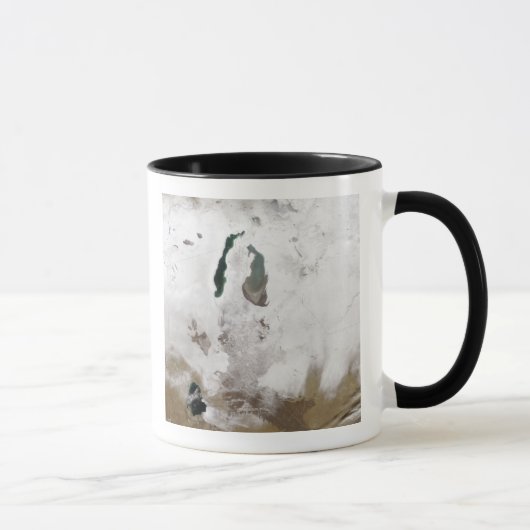 Schnee um das Aralmeer Tasse (Rechts)