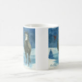 Schnee-Umbau-Mustang-Klassiker-Tasse Kaffeetasse (Mittel)