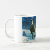 Schnee-Umbau-Mustang-Klassiker-Tasse Kaffeetasse (Links)