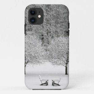 Schnee umfaßte Landschaft Case-Mate iPhone Hülle