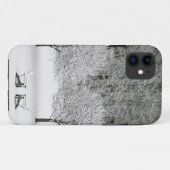 Schnee umfaßte Landschaft Case-Mate iPhone Hülle (Rückseite (Horizontal))