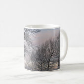 Schnee umfaßte Niederlassungen Kaffeetasse (VorderseiteRechts)