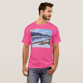 Schnee und Berge T-Shirt (Vorne ganz)
