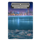 Schnee und Eis hat auf See Michiga in Arktis Mini Klemmbrett (Vorderseite)