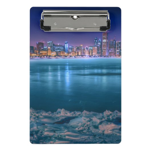 Schnee und Eis hat auf See Michiga in Arktis Mini Klemmbrett (Vorderseite)