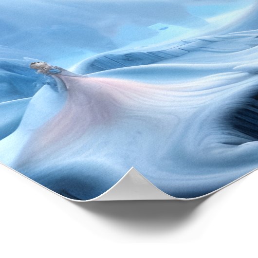 Schnee und Eis Poster (Ecke)