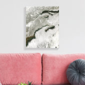 Schnee- und Nebenstraßen Leinwanddruck (Insitu (Wohnzimmer))