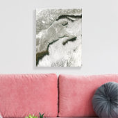 Schnee- und Nebenstraßen Leinwanddruck (Insitu (Wohnzimmer))