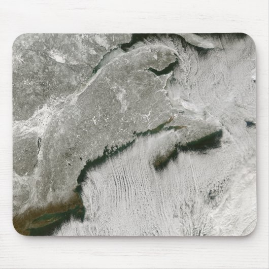 Schnee- und Nebenstraßen Mousepad (Vorne)