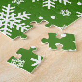 Schnee und Schneeflocken Puzzle (Seite)