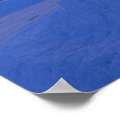 Schnee und Sonnenuntergang Poster (Ecke)