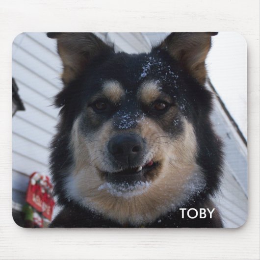 SCHNEE UND WEIHNACHTEN und Devon-Schießen schießen Mousepad (Vorne)