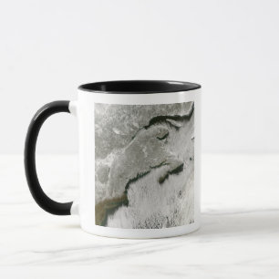 Schnee- und Wolkenstraßen Tasse