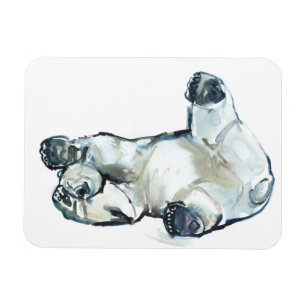 Schnee-Unebenheit Magnet
