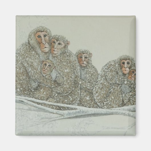 Schnee unter magnet (Vorne)