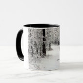 Schnee-Verkrusteter Weg Tasse (Vorderseite Links)