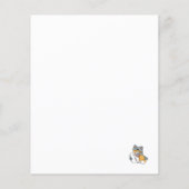 Schnee viel Spaß Katze Winterurlaub Design (Rückseite)