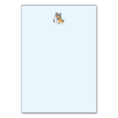 Schnee viel Spaß Katze Winterurlaub Design Tischnummer (Rückseite)