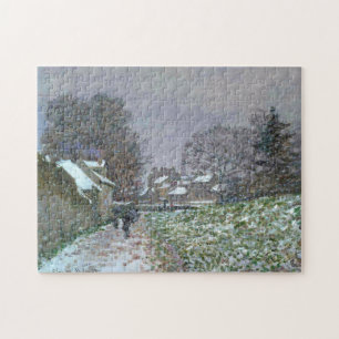 Schnee von argenteuil Monet Schöne Kunst Puzzle