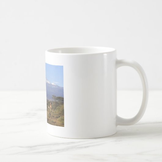 Schnee von Kilimanjaro Tasse (Rechts)