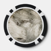Schnee von Kristallen Pokerchips (Rückseite)