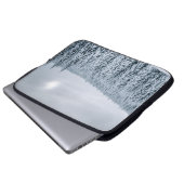 SCHNEE WÄHREND DES TAGES LAPTOPSCHUTZHÜLLE (Vorne Knopf)