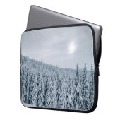 SCHNEE WÄHREND DES TAGES LAPTOPSCHUTZHÜLLE (Vorderseite Links)