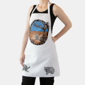 Schnee, Weihnachten, Aussie Outback Schürze (InSitu)