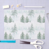 Schnee Weihnachtsbäume Winter Seidenpapier (Handwerk)