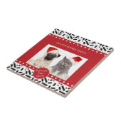Schnee - Weihnachtsgeschenke Fliese (Seite)