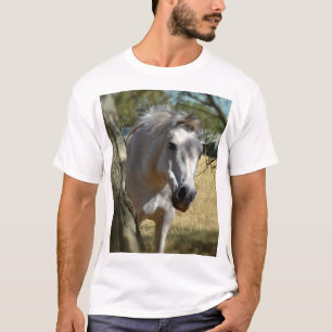 Schnee Weiß das Pferd,_ T-Shirt