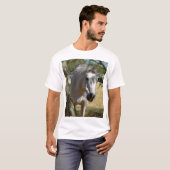 Schnee Weiß das Pferd,_ T-Shirt (Vorne ganz)