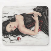 Schnee-Weiß-Fall Mousepad (Vorne)