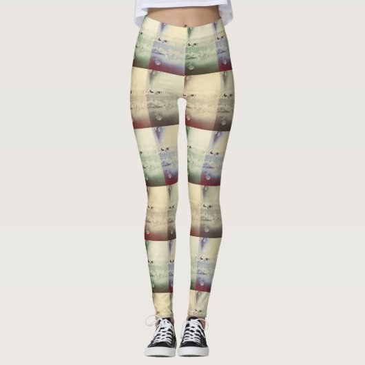 Schnee-Weiß-Leggings Leggings (Vorderseite)