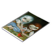 "Schnee-Weiß-und Rosen-Rot-" Notizbuch Notizblock (Linke Seite)