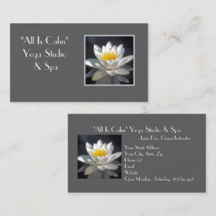 "SCHNEE WEISS VOLL ÖFFNETE WASSERLEITIE VISITENKARTE