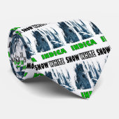SCHNEE WEISSE INDICA KRAWATTE (Gerollt)