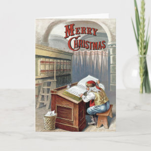 Schnee Williams Roger - Sankt-Karos seine Liste Feiertagskarte