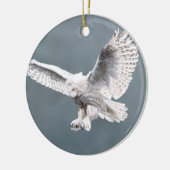 Schnee wings Verzierung Keramikornament (Links)